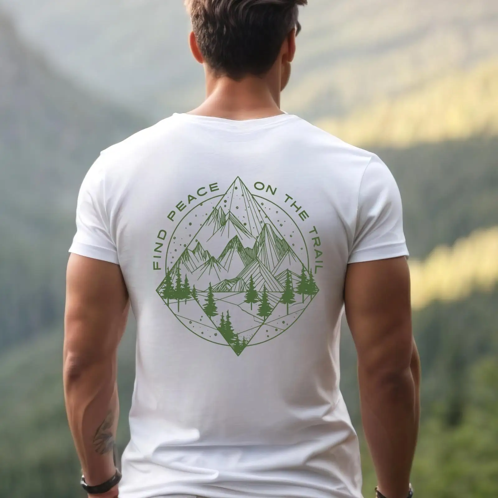 Outdoor Adventure Online - Футболка для походов «Найди покой на