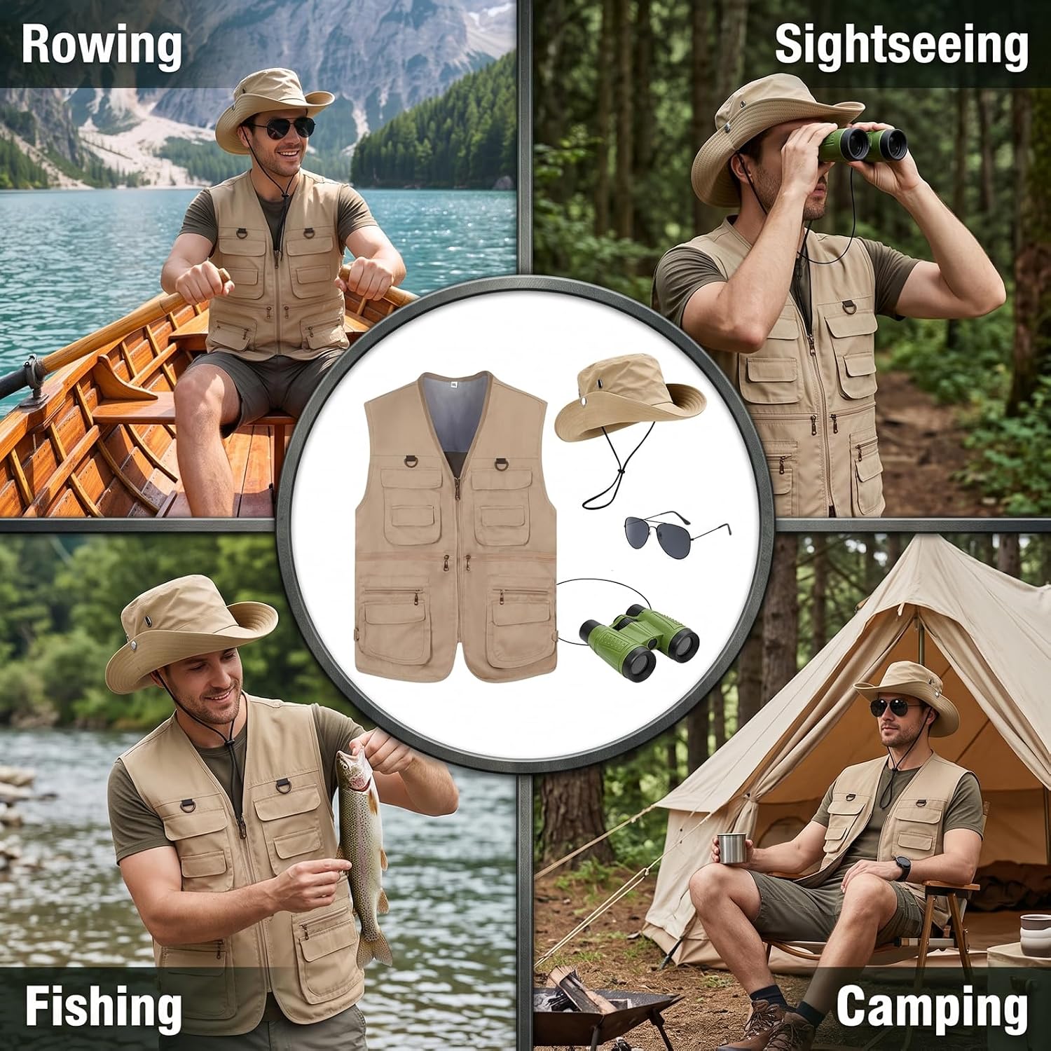 Комплект из 4 предметов: мужск – обзор и цена Zoo Outdoor Adventure Set